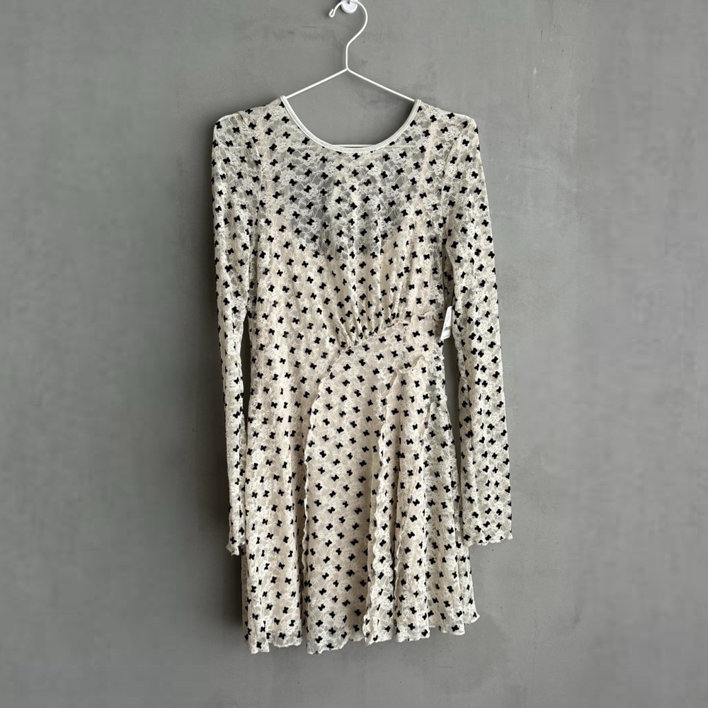 FREE PEOPLE Sheer Delight Mini Dress - Picture 4 of 16